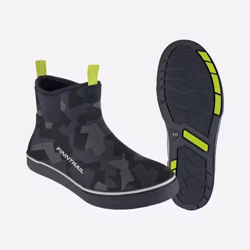 Полусапоги Finntrail Deck 7518 CamoShadowBlack, черный, размер 39