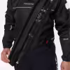 Комбинезон-вейдерсы мужской Finntrail Drysuit Pro 2504 Graphite, мембрана Hard-Tex, черный, размер 44-46 (S), 165-175 см