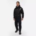 Комбинезон-вейдерсы мужской Finntrail Drysuit Pro 2504 Graphite, мембрана Hard-Tex, черный, размер 44-46 (S), 165-175 см