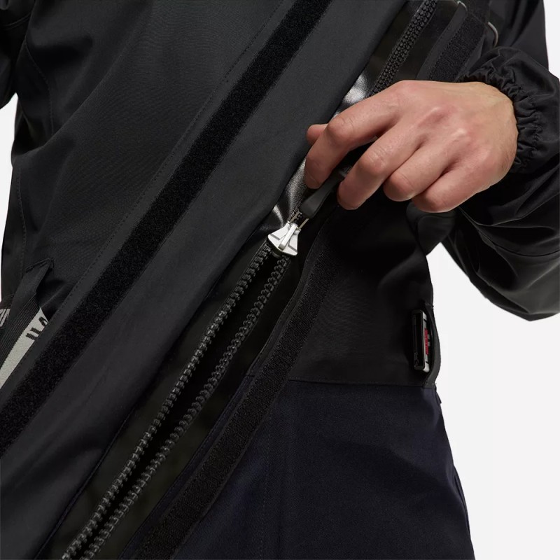 Комбинезон-вейдерсы мужской Finntrail Drysuit Pro 2504 Graphite, мембрана Hard-Tex, черный, размер 48-50 (M), 170-180 см