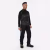 Полукомбинезон-вейдерсы мужской Finntrail Proguide 1541 DarkGrey, мембрана Hard-Tex, черный, размер 44-46 (S), 165-175 см