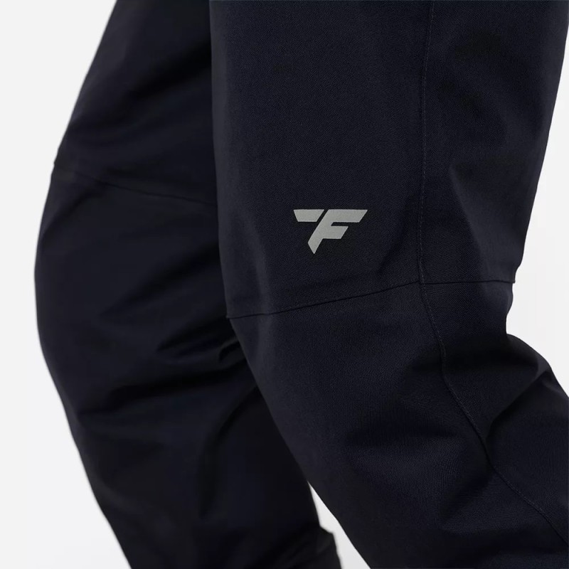 Полукомбинезон-вейдерсы мужской Finntrail Proguide 1541 DarkGrey, мембрана Hard-Tex, черный, размер 50-25 (L), 175-185 см