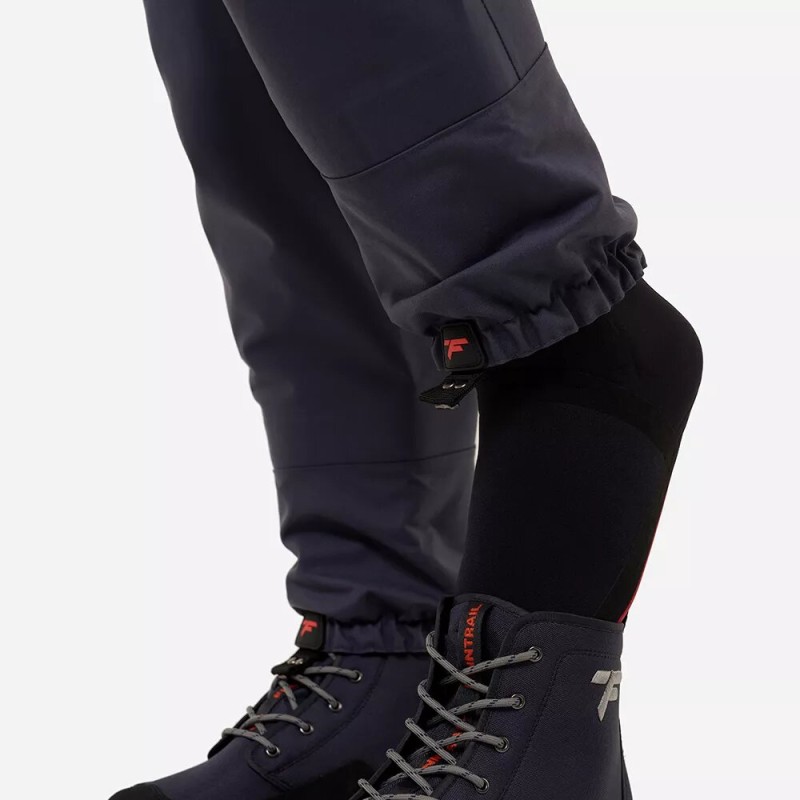 Полукомбинезон-вейдерсы мужской Finntrail Aquamaster 1536 Red, мембрана Hard-Tex, красный, размер 50-52 (L), 175-185 см