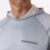 Лонгслив мужской с капюшоном Finntrail Wave Big Logo 6614 Grey, полиэстер, серый, размер 50-52 (L), 175-185 см