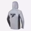Лонгслив мужской с капюшоном Finntrail Wave Big Logo 6614 Grey, полиэстер, серый, размер 62-64 (XXXL), 190-200 см