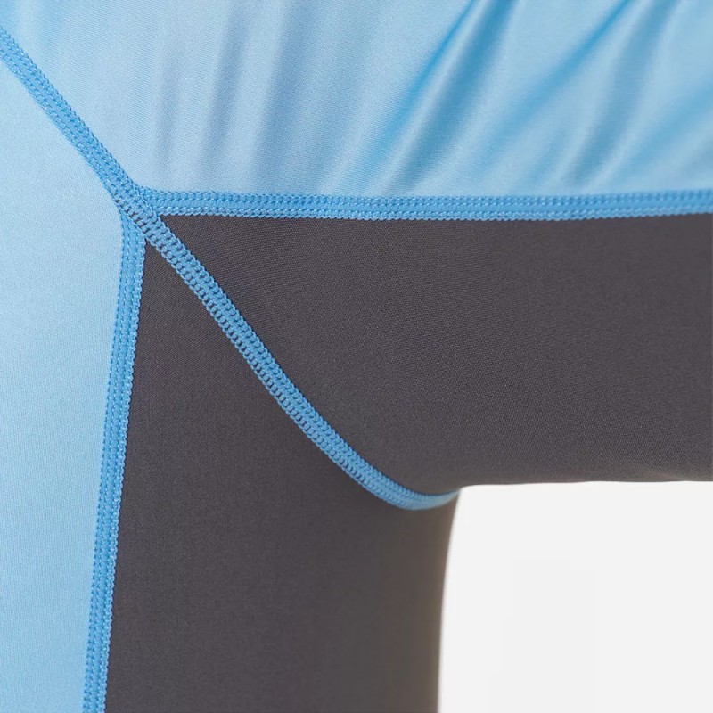 Лонгслив мужской с капюшоном Finntrail Wave Big Logo 6614 LightBlue, полиэстер, голубой, размер 42-44 (XS), 160-170 см