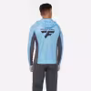 Лонгслив мужской с капюшоном Finntrail Wave Big Logo 6614 LightBlue, полиэстер, голубой, размер 44-46 (S), 165-175 см