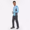 Лонгслив мужской с капюшоном Finntrail Wave Big Logo 6614 LightBlue, полиэстер, голубой, размер 58-60 (XXL), 185-195 см
