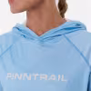 Лонгслив с капюшоном женский Finntrail Venus Hood W 6621 LightBlue, полиэстер, голубой, размер 46-48 (M), 170-180 см