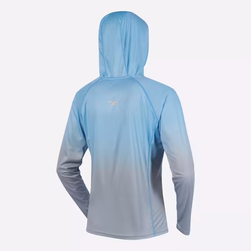 Лонгслив с капюшоном женский Finntrail Venus Hood W 6621 LightBlue, полиэстер, голубой, размер 48-50 (L), 170-180 см