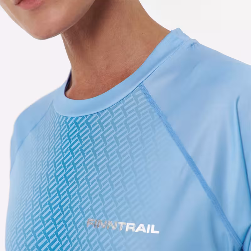 Лонгслив женский Finntrail Venus W 6620 LightBlue, полиэстер, голубой, размер 42-44 (XS), 155-165 см