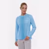 Лонгслив женский Finntrail Venus W 6620 LightBlue, полиэстер, голубой, размер 44-46 (S), 160-170 см