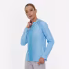Лонгслив женский Finntrail Venus W 6620 LightBlue, полиэстер, голубой, размер 46-48 (M), 165-175 см