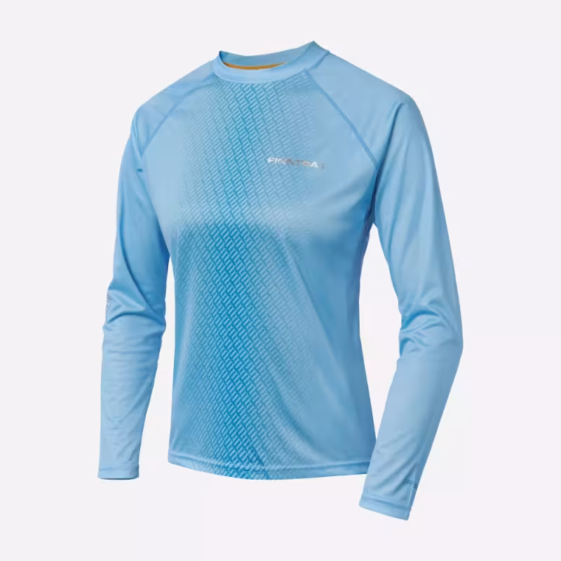 Лонгслив женский Finntrail Venus W 6620 LightBlue, полиэстер, голубой, размер 48-50 (L), 170-180 см