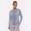 Лонгслив женский Finntrail Venus W 6620 Grey, полиэстер, серый, размер 46-48 (M), 165-175 см