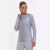 Лонгслив женский Finntrail Venus W 6620 Grey, полиэстер, серый, размер 46-48 (M), 165-175 см