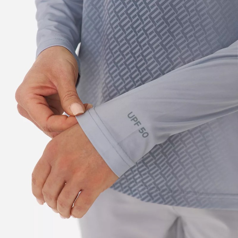 Лонгслив женский Finntrail Venus W 6620 Grey, полиэстер, серый, размер 46-48 (M), 165-175 см