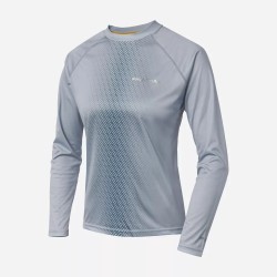 Лонгслив женский Finntrail Venus W 6620 Grey, полиэстер, серый, размер 46-48 (M), 165-175 см