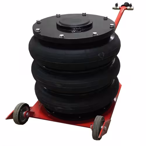 Домкрат подкатной пневматический Polarus PD07, 7 т