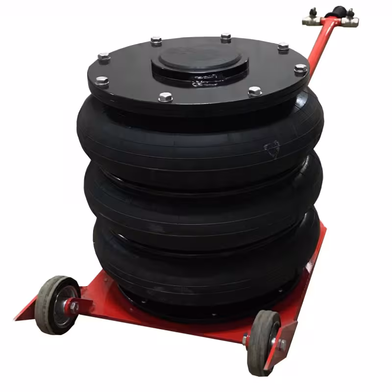 Домкрат подкатной пневматический Polarus PD07, 7 т