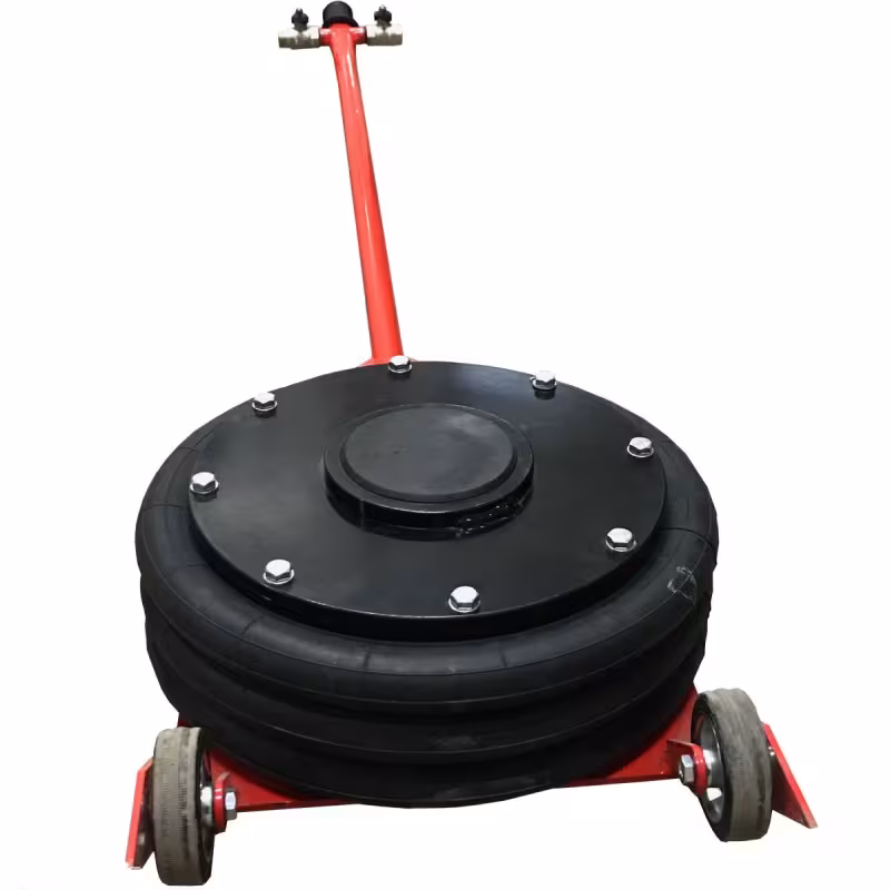 Домкрат подкатной пневматический Polarus PD07, 7 т