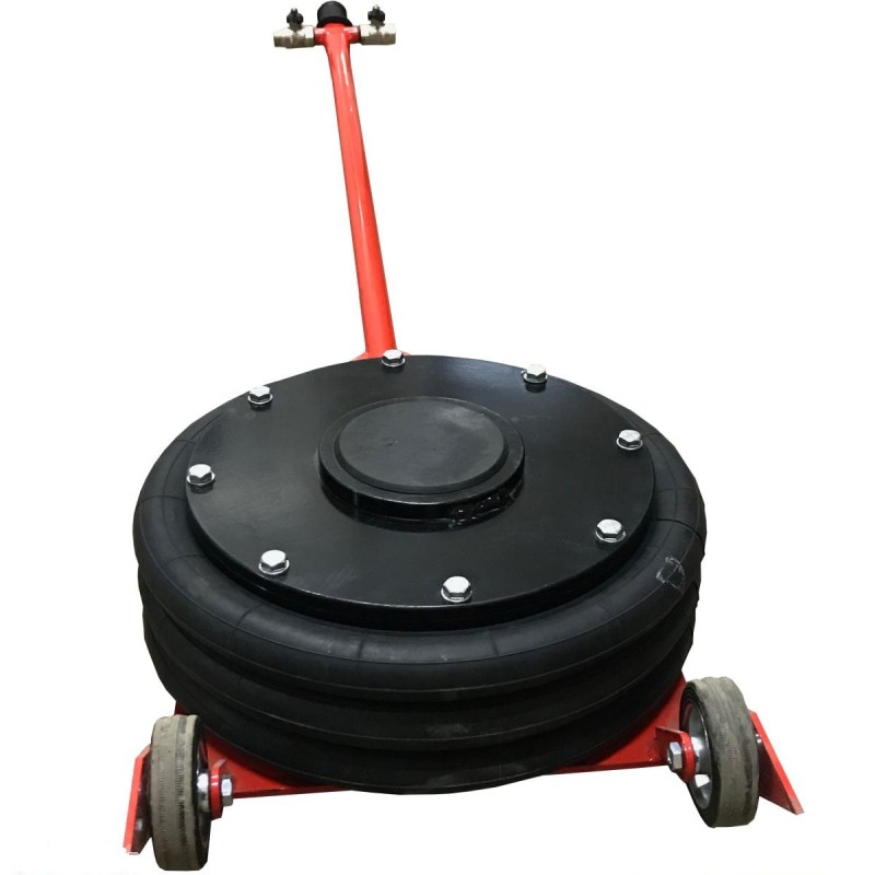 Домкрат подкатной пневматический Polarus PD07, 7 т