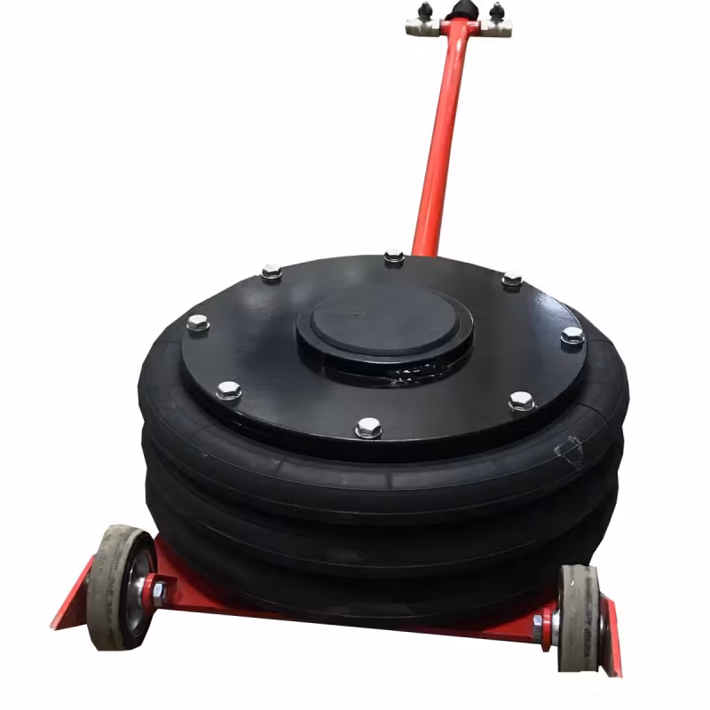 Домкрат подкатной пневматический Polarus PD07, 7 т