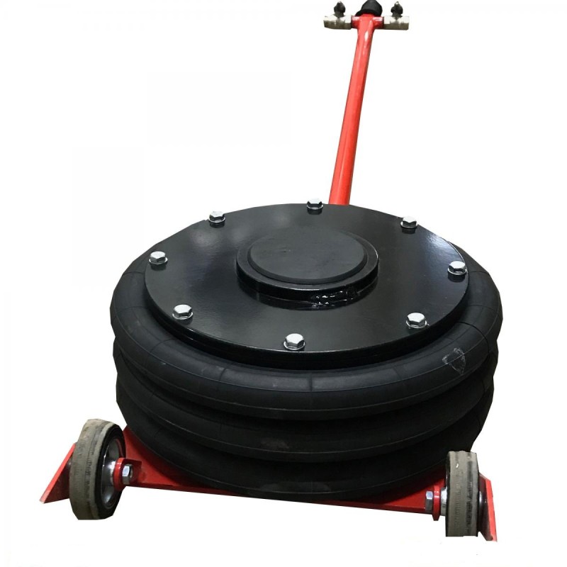 Домкрат подкатной пневматический Polarus PD07, 7 т