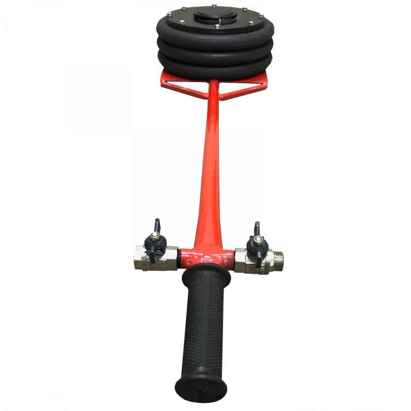 Домкрат подкатной пневматический Polarus PD07, 7 т