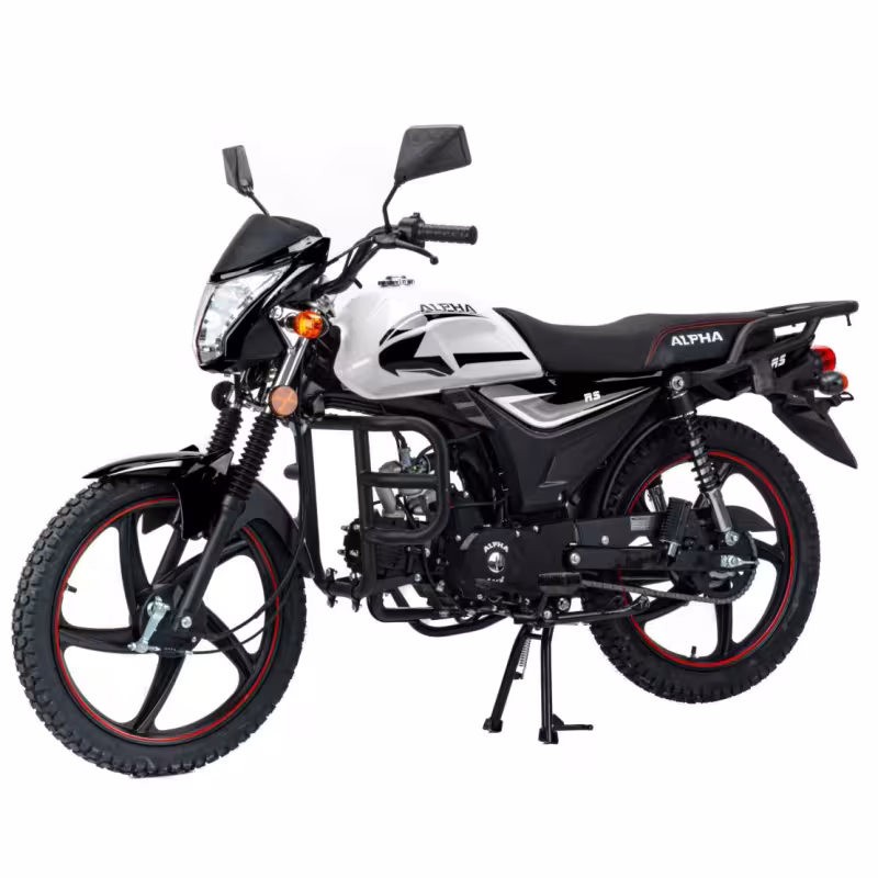 Мопед Motoland Alpha RS 11, черный (колеса 17/17)