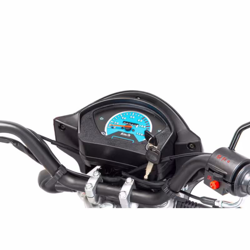 Мопед Motoland Alpha RS 11, черный (колеса 17/17)