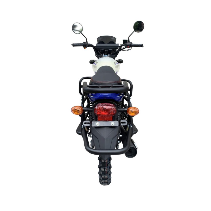 Мопед Motoland Alpha Forester RS 11, синий (колеса 17/17)