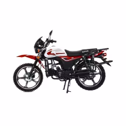 Мопед Motoland Alpha Forester RS 11, красный (колеса 17/17)