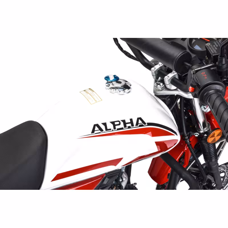 Мопед Motoland Alpha Forester RS 11, красный (колеса 17/17)