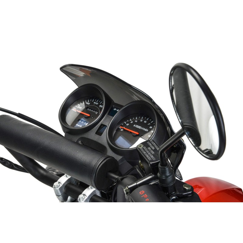 Мопед Motoland Alpha Forester RS 11, красный (колеса 17/17)