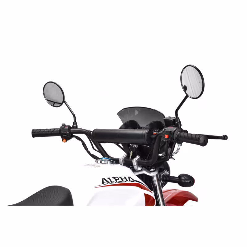 Мопед Motoland Alpha Forester RS 11, красный (колеса 17/17)