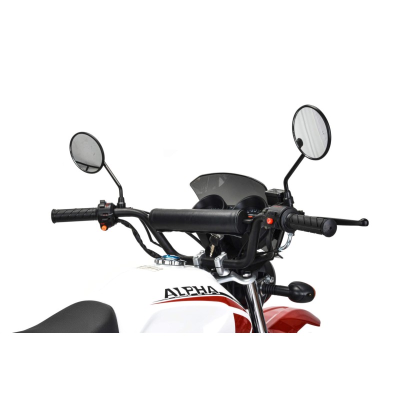 Мопед Motoland Alpha Forester RS 11, красный (колеса 17/17)