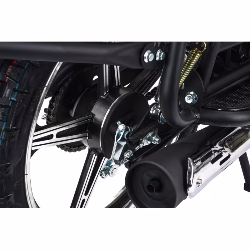 Мопед Motoland Alpha Forester RS 11, красный (колеса 17/17)