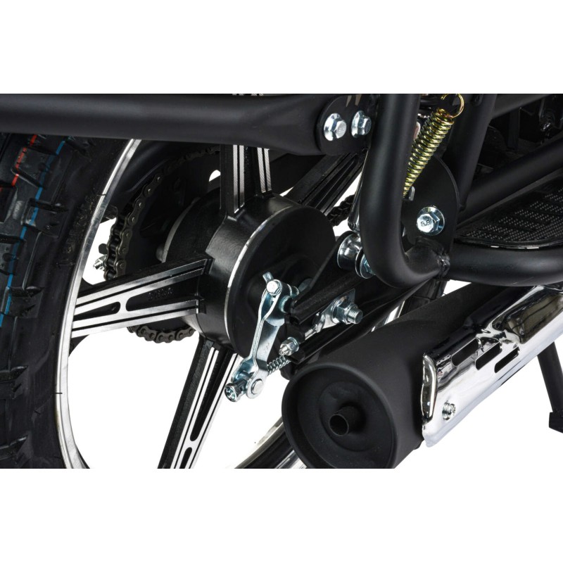 Мопед Motoland Alpha Forester RS 11, красный (колеса 17/17)