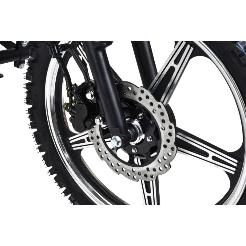 Мопед Motoland Alpha Forester RS 11, красный (колеса 17/17)