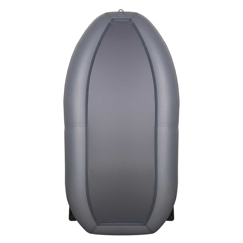 Надувная лодка ПВХ Адмирал 280, пайол фанерный, серый