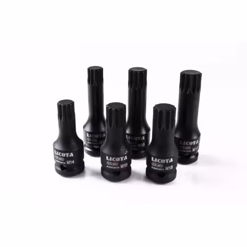 Набор головок Spline ударных для болта задней ступицы VAG Licota ATF-5214