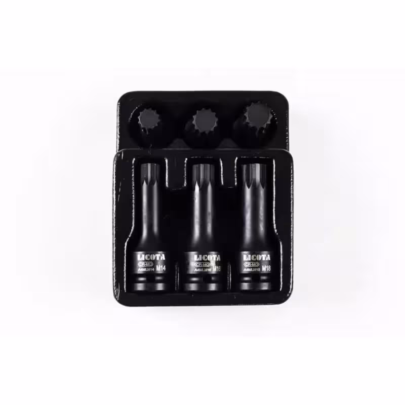 Набор головок Spline ударных для болта задней ступицы VAG Licota ATF-5214