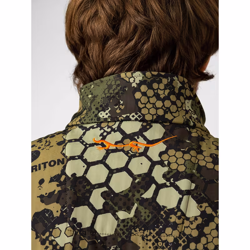 Жилет мужской Triton Gear Ridge, ткань Софтшелл, бежевый/зеленый, размер XL