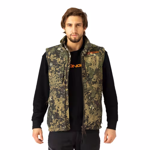 Жилет мужской Triton Gear Ridge, ткань Софтшелл, бежевый/зеленый, размер XXXL