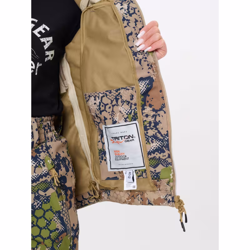 Костюм женский Triton Gear PRO -5, Soft Shell, Forest Green, размер 44-46, 170-176 см