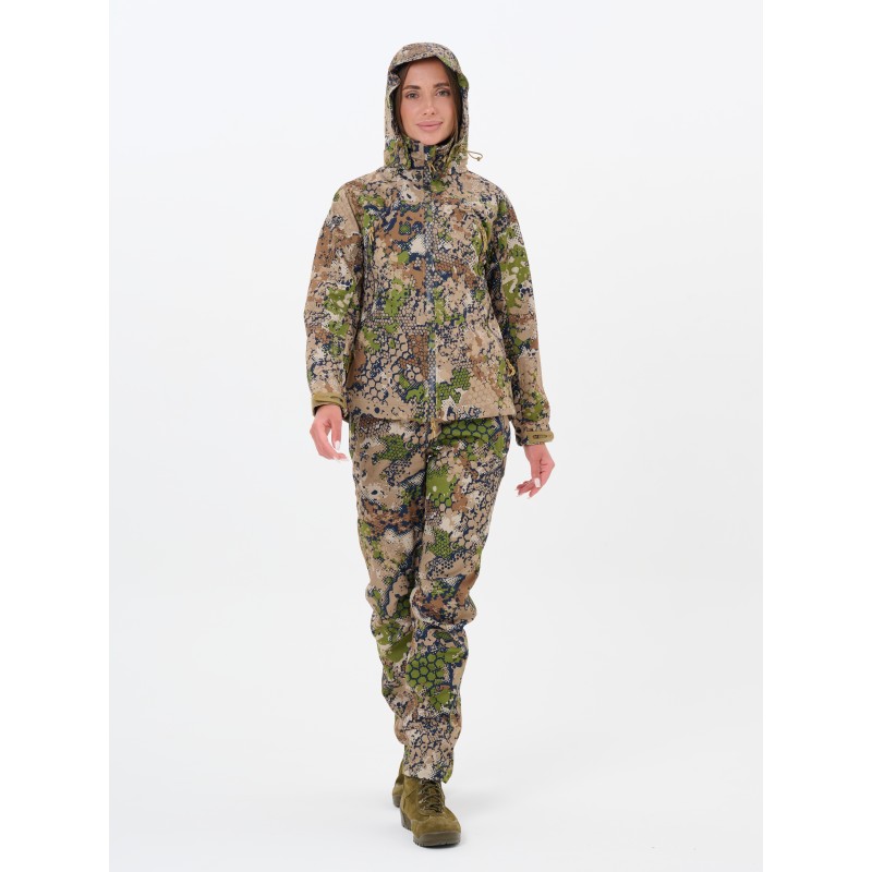 Костюм женский Triton Gear PRO -5, Soft Shell, Forest Green, размер 56-58, 170-176 см