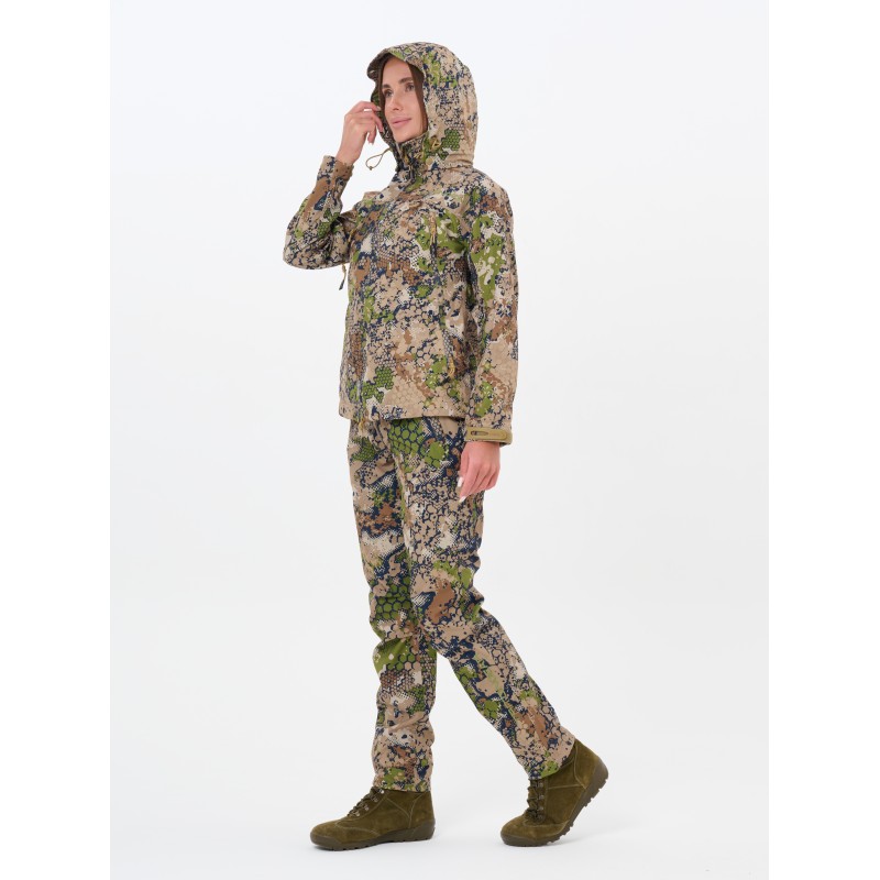 Костюм женский Triton Gear PRO -5, Soft Shell, Forest Green, размер 56-58, 170-176 см