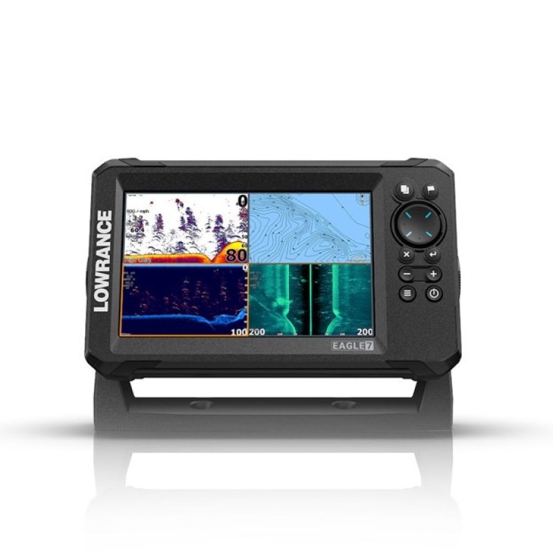 Картплоттер-эхолот Lowrance Eagle 7 с датчиком Tripleshot