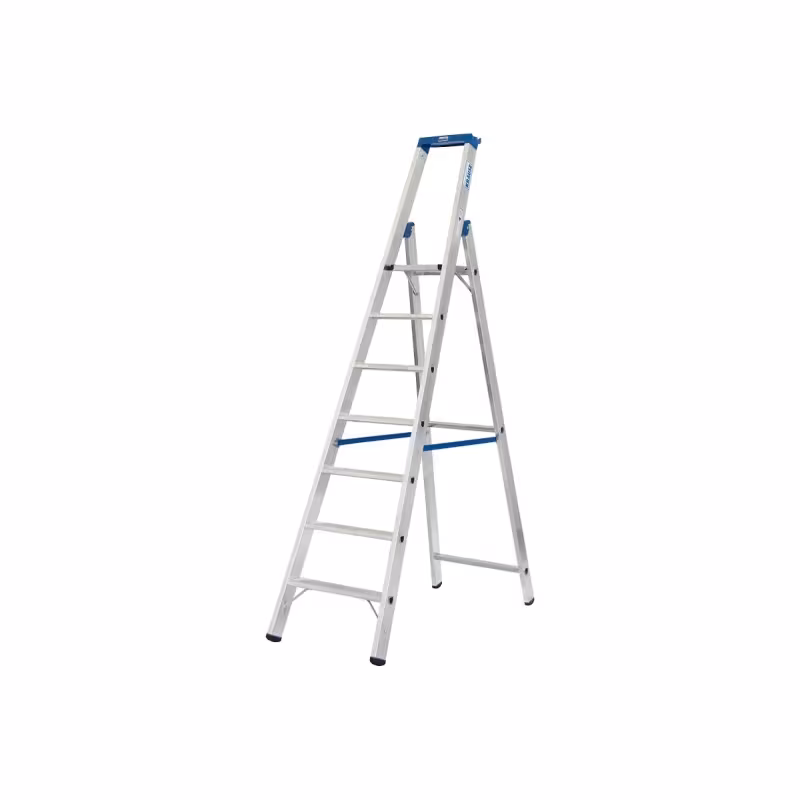 Стремянка односторонняя Krause Stabilo 124548, 7 ступеней, 3.65 м